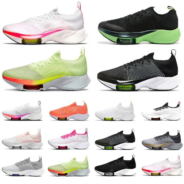 

zoomx tempo next% fly knit men running shoes particle grey lime blast south beach hyper violet pure platinum barely volt mango men women tra