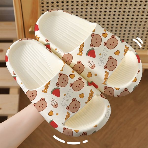

graffiti women slippers summer slide cartoon shoes eva outdoor slides soft thick soled non slip pool indoor home 220622, Black