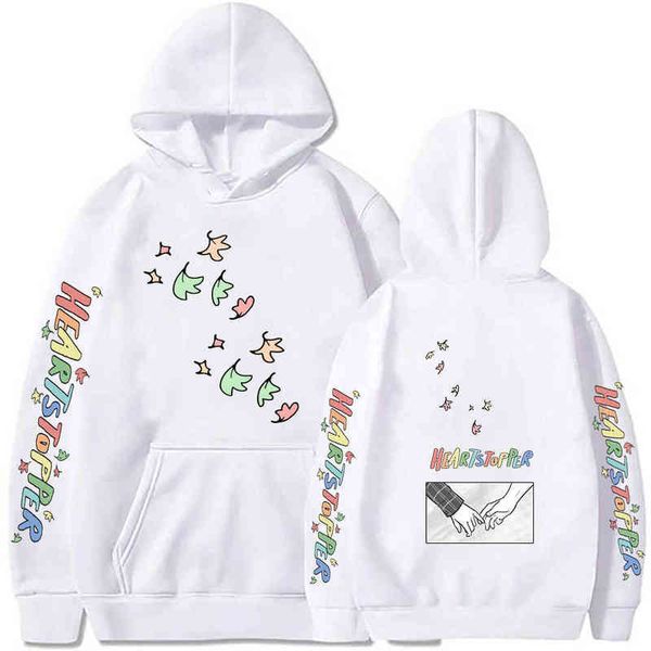 

heartser hoodie romance tv series men clothing sweatshirts pullover streetwear y220716, Black