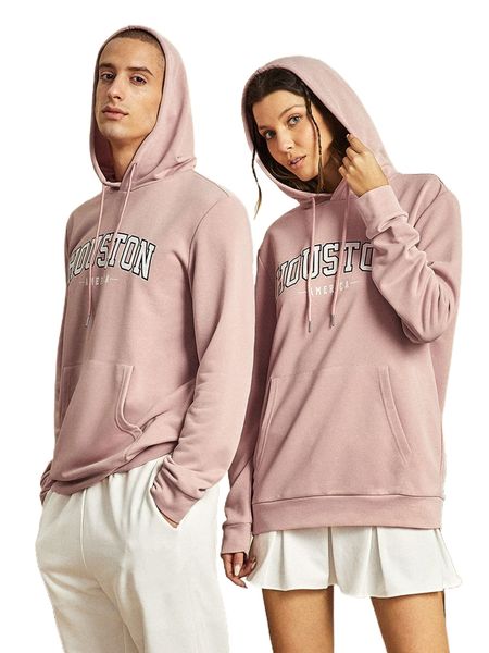 

1pc letter graphic drop shoulder drawstring hoodie z0g2#, Black