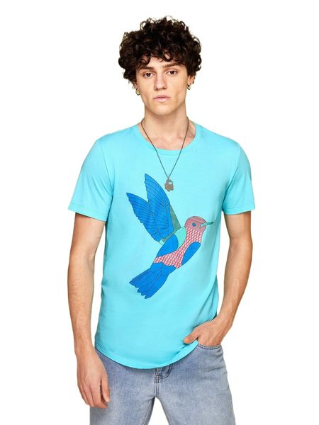 

x take flight men bird print tee n4tf#, White;black