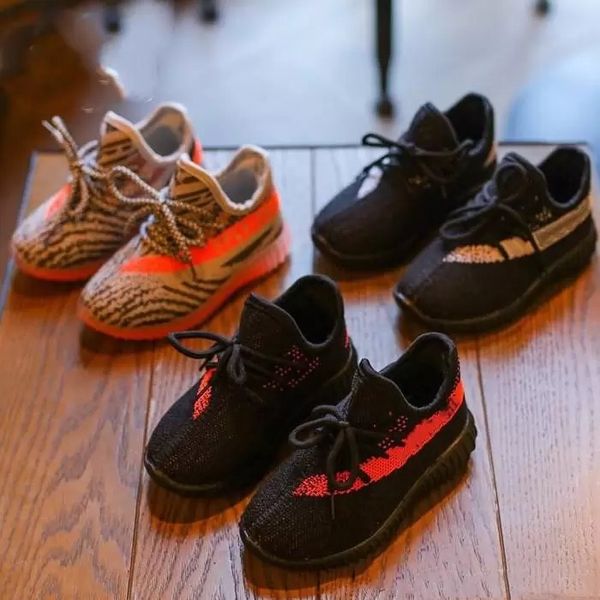 

designer kids shoes sneakers baby toddler trainers run shoes infant children boys girls chaussures pour enfants, Black