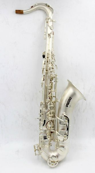 

new b flat satin silver plated tenor saxophone tenor sax with case