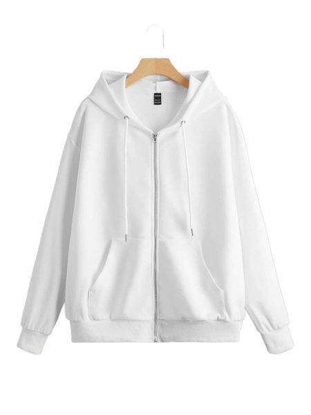 

kangaroo pocket hooded jacket t8nl#, Black;brown