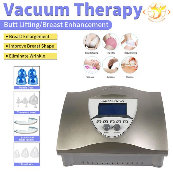 

portable vacuum suction cup therapy vacuum butt lifting machine / breast enhancement buttocks enlargement /slimming beauty equipment