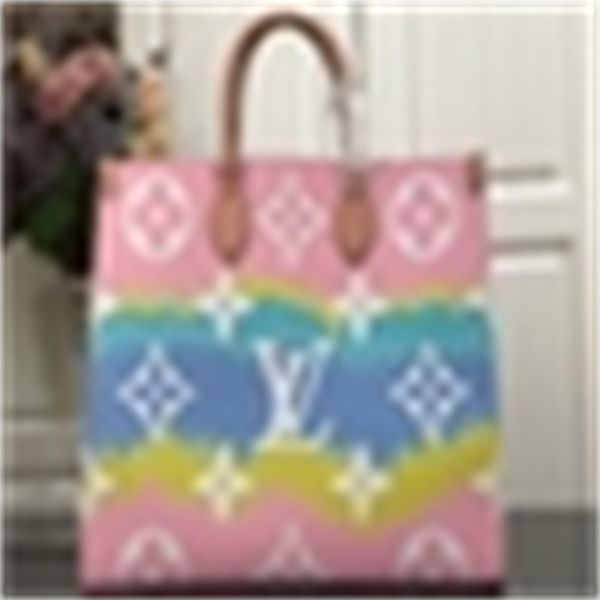 

m45119 pink onthego large bag women shopping bags handbags bags shoulder bags evening bag