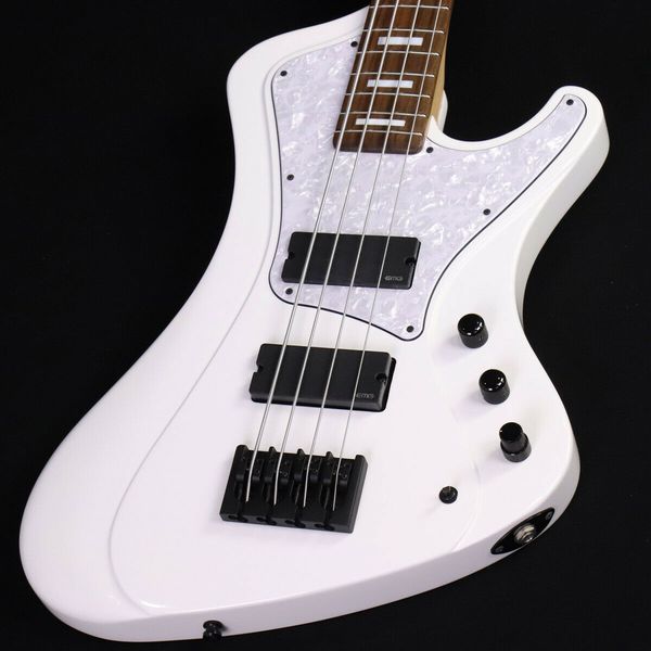 

e-ii / stream snow white electric bass guitar