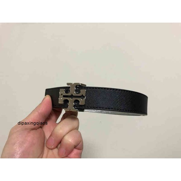 

designer belts luxury burbry 2022 mens leather 22tb square buckle black k color with multi-color narrow thin leisure with carton on both sid, Black;brown