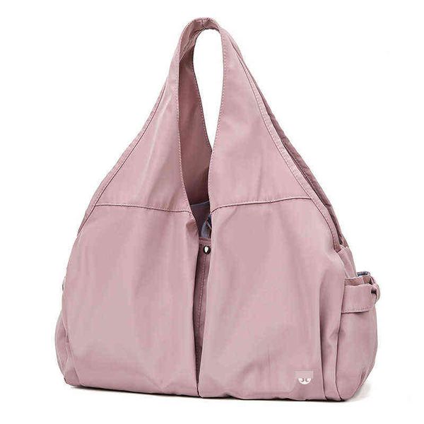 

lulu sacks bags dry wet separation large capacity travel solid color fitness sports women's yoga storage sack 32x8