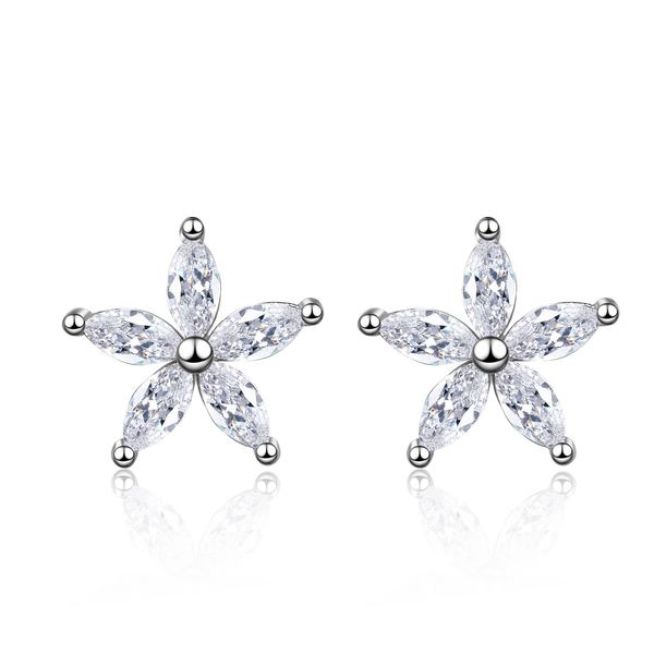 

fashion temperament horse eye zircon s925 silver plated needle korean wind zircon earrings charms women's fashion exquisite, Golden