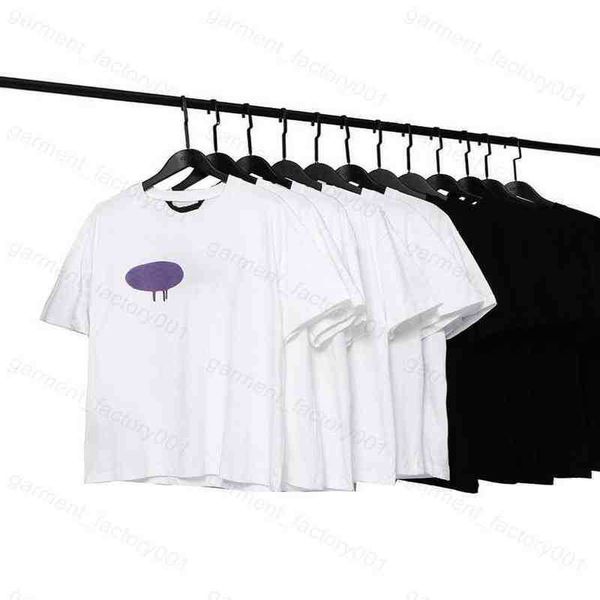 

european and american designer of luxury t-shirt brand palms angels angel t shirt pa clothing spray letter short sleeve spring sum, White;black