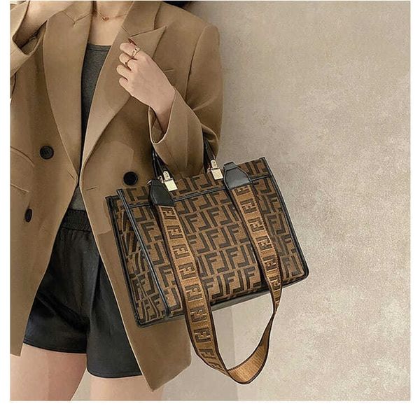 

purses aa new net red canvas women's fashion versatile tote one shoulder large capacity portable shopping bag men's