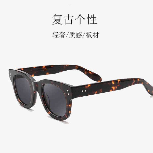 

sunglasses square large frame men's polarized sunglasses outdoor driving personalized plate 8lid, White;black