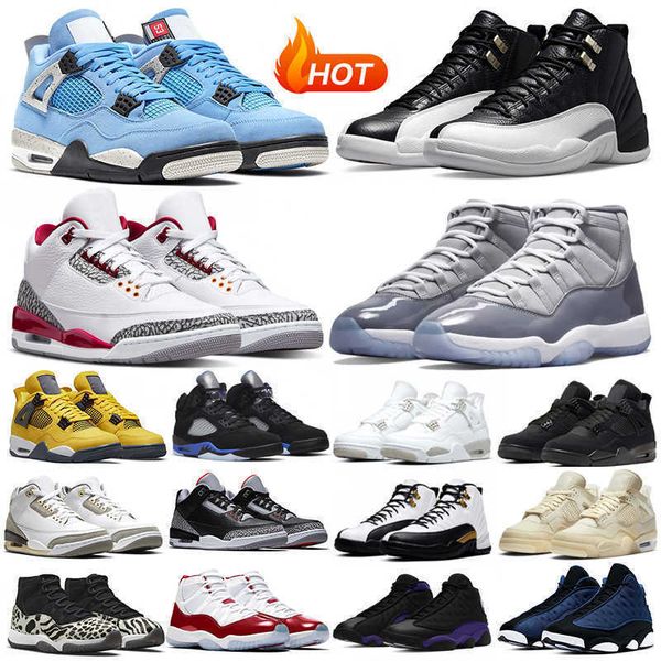 

og 4 men basketball shoes 4s black cat white oreo university blue cool grey 11 concord 11s playoffs 12s brave blue 13s mens women sneakers