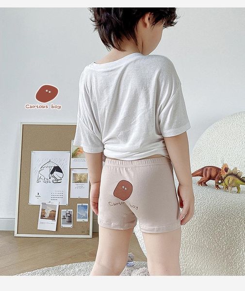 Mutandine 4 pezzi/lotto pantaloncini di cotone ragazzi ragazze biancheria intima boxer per bambini modello cartone animato morbido comfort per bambini