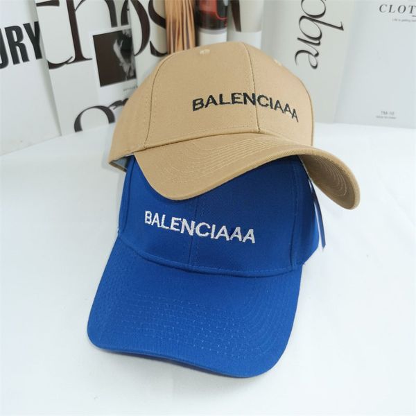 

620s designer baseball cap men women fashion candy solid color casquette couple letter embroidery outdoor, Blue;gray