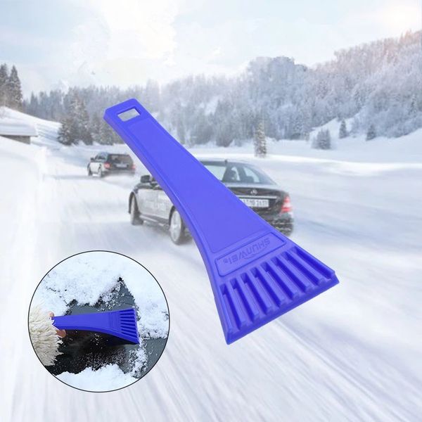 Utensili manuali per la pulizia portatile per la casa Pala per il ghiaccio Veicolo Parabrezza per auto Raschietto per neve Raschietti per finestre per rottami di ghiaccio per auto