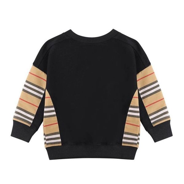 

spring autumn baby boys girls pullover kids long sleeve striped sweaters children casual sweatshirt323y, Blue