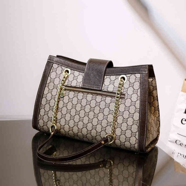 

handbag classic printed one shoulder big fashion chain hand versatile z1b9