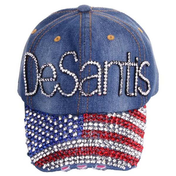 

custom baseball caps for women cotton rhinestone hat snapback cap with letter desantis wholesale bba13401, Blue;gray