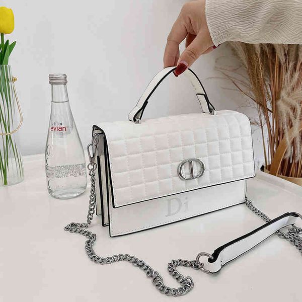 

bag female summer fashion single shoulder texture foreign style chain portable bag