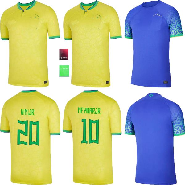 

2022 camiseta de futbol paqueta coutinho soccer jersey home and away world football shirt cup firmino 22 23 maillots marquinhos vini jr anto, Black;yellow