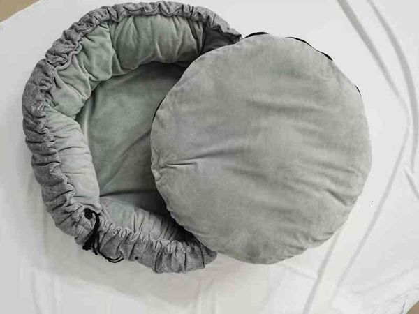 

long term sales of plush round pet nest scratch resistant pet nest warm cushion pet nest