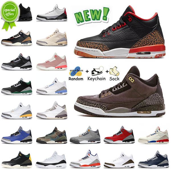 

2022 new arrival 3 3s basketball shoes jorda animal instinct 2.0 muslin tv kumquat dark iris court purple black cement womens mens sneakers
