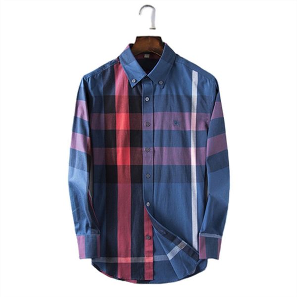 

2022 italian luxury designer menswear casual business shirt social and cocktail shirt brand spring/summer slim fashion a110, White;black