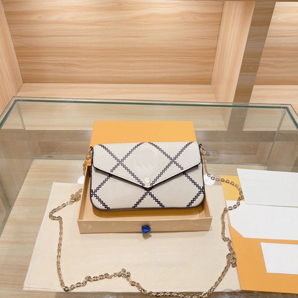

chain shoulder bag handbags satchel flap crossbody luxurys designers flower letter envelope bags frame women clutch lock handbag purses wall