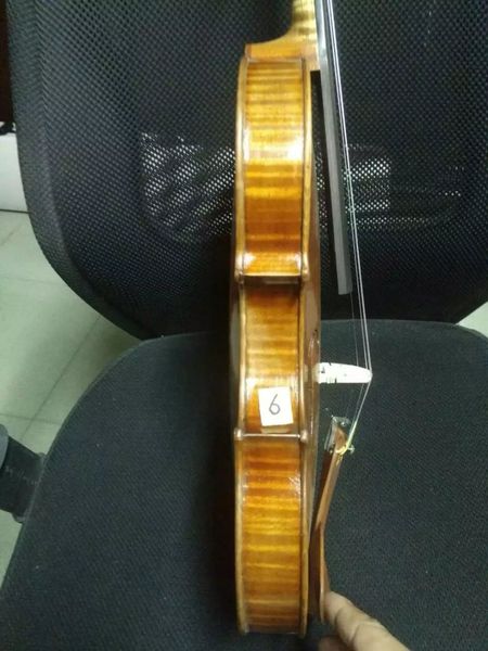 

maste 4/4 violin flamed maple guarneri model 1743 very nice tone no6