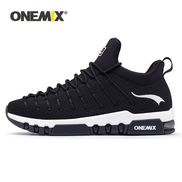 

men high sneakers fashion running shoes women's sport shoes outdoor man wearable anti-slip height tennis shoes 220519, Black;white