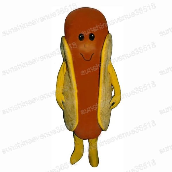 Halloween-Hot-Dog-Maskottchen-Kostüm, Tiermotiv, Charakter, Karneval, Unisex, Erwachsene, Outfit, Weihnachtsparty, Spiel, Anziehkostüm