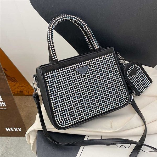 

designer rhinestone diamante handbags shoulder bags purse tote canvas luxury lady chains purses composite women chest pack messenger bag