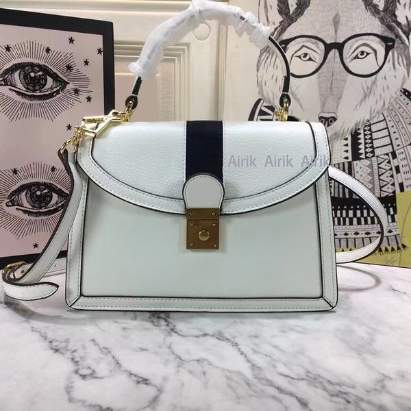 

designer handbags women shoulder bags full leather tote bags large capacity lady stripes travel handbag have 651055