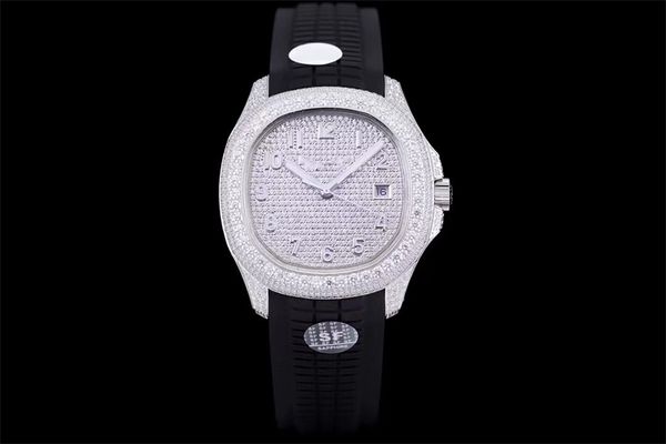 

men watches cal.324 automatic chain movement watches 40mm diameter 316l fine steel case sapphire crystal glass 1007, Slivery;brown