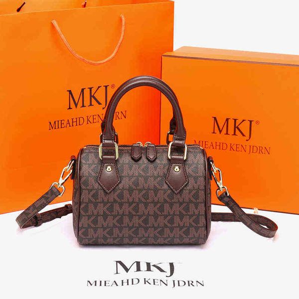

hong kong mkj bag 2022 high-capacity portable women's pillow small high-grade sense menger