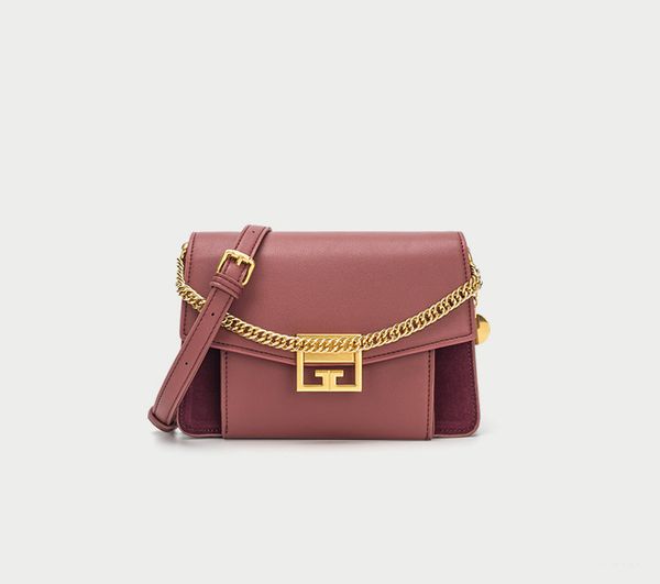 

ladies oblique strap bag chain solid color soft surface lock designer small shoulder bag 2022 fashion commuter casual versatile handbag euro