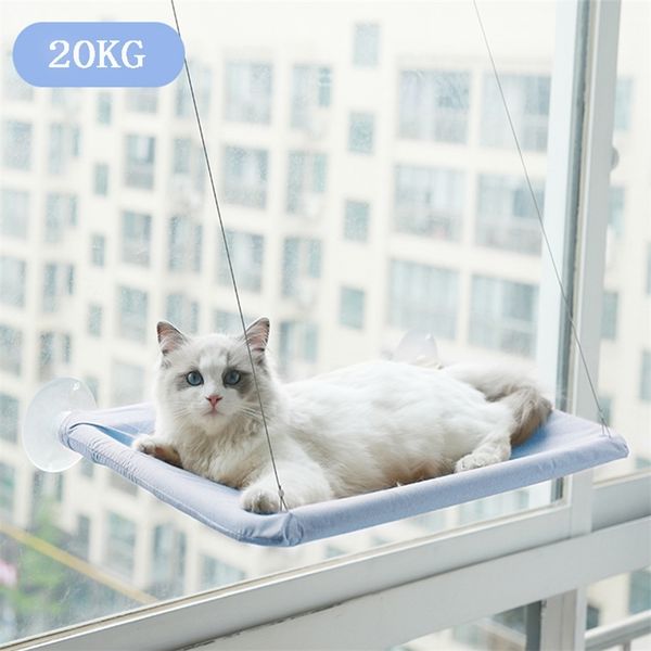 Cat Resting Seat Trespolo Finestra Amaca Pet Hanging Sleeping Beds Mount Pet Cat Hammock Comodo Cat Pet Bed Bearing 20kg 201111