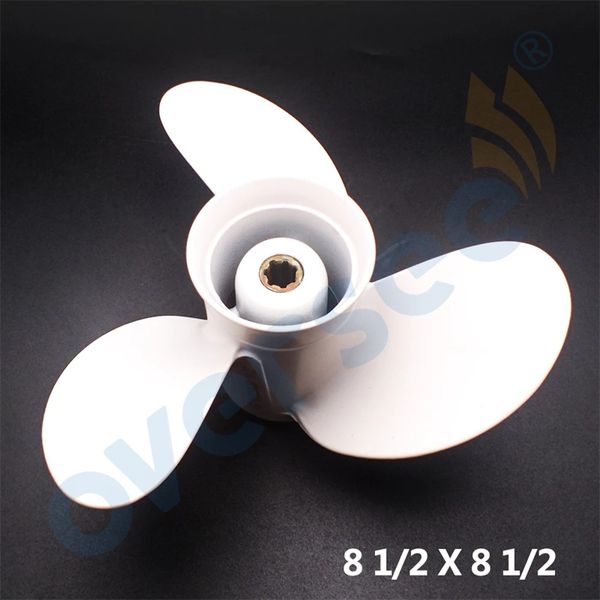

8 1/2x8 1/2 aluminum alloy propeller parts for yamaha outboard engine 6g1-45943-00-el