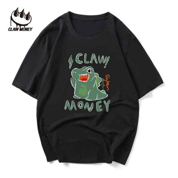 

american street brand men's and women's short cotton printed letter leisure t shirt spring 2022 summer new, White;black