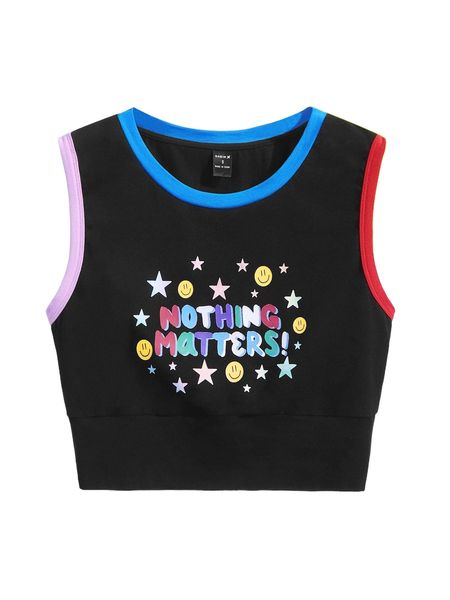 

x meredith gardenia letter graphic contrast binding tank t1ey#, White