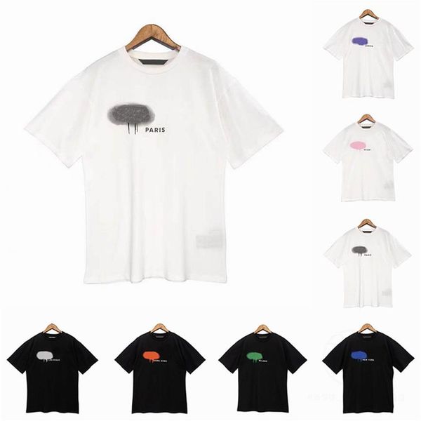 

designes luxury men and women t shirts brands palms for man cotton t-shirts246f, White;black