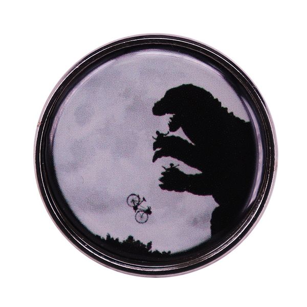 

m0ster badge lapel pin backpack decoration jewelry, Blue