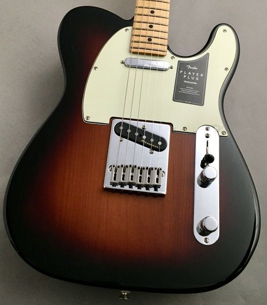 

player plus tele 3 color sunburst mx21108076 electric guitar
