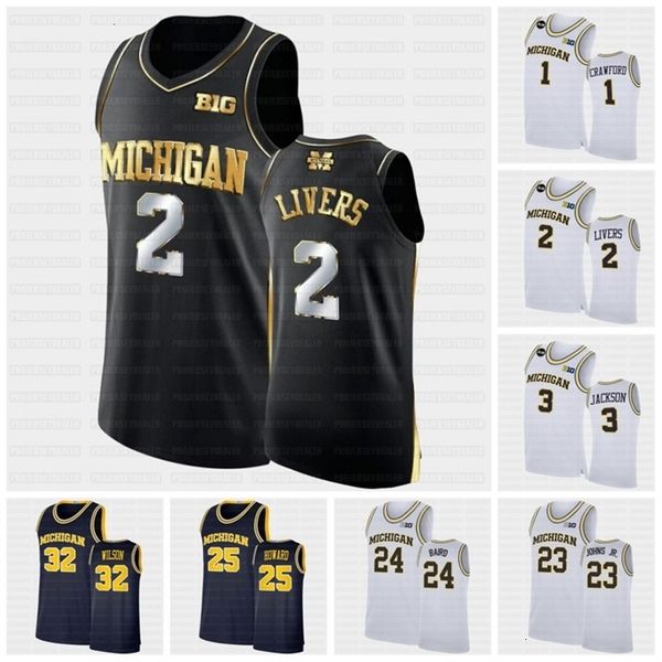 

nc20nc202 michigan wolverines ncaa jersey 0 adrien nunez 1 hunter dickinson crawford livers jackson wade webber williams ii smith wagner, Black