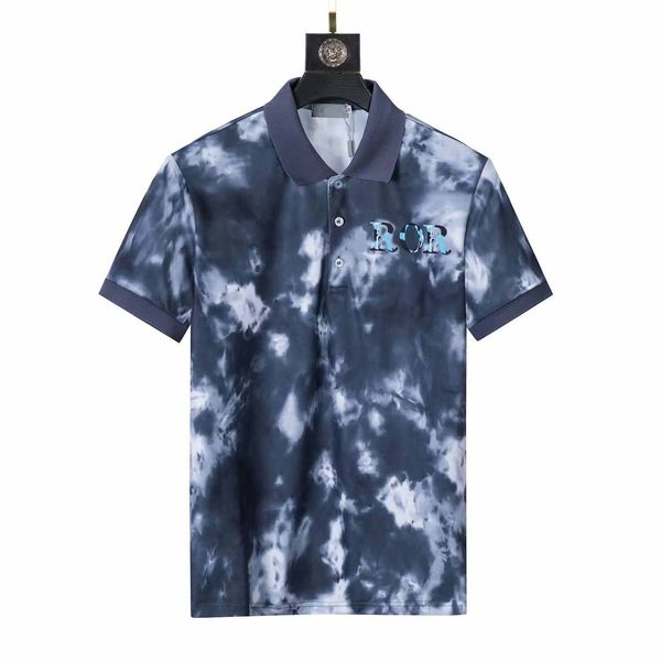 

designer mens basic business polos t shirt fashion france brand men's t-shirts embroidered armbands letter badges polo shirt shorts, White;black