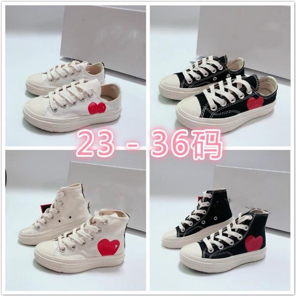 

2020 kids shoes fashion kids running sneakers low high sneaker skate bi263l, Black
