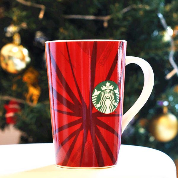 

authentic dad new christmas mug coffee cup creative ceramic water cup couple cup