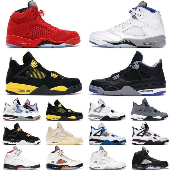 

basketball shoes men women 5s trophy room bluebird unc 4s orange metallic customize motosports mens outdoor sneakers size 36-47, Black